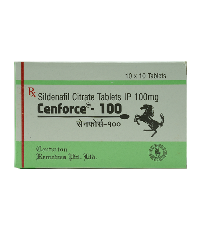 印度百夫長 Cenforce 100mg|威而鋼學名藥・西地那非膜衣錠