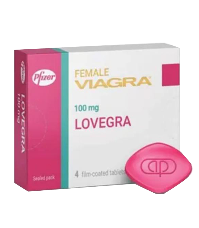 Lovegra 威而柔 100mg|玫粉水漾・女性親密節奏專屬版(4錠裝)