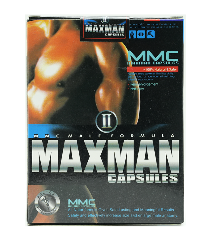 香港宏威 MAXMAN 2代 3800mg｜曜金續航・60錠草本活力進階瓶