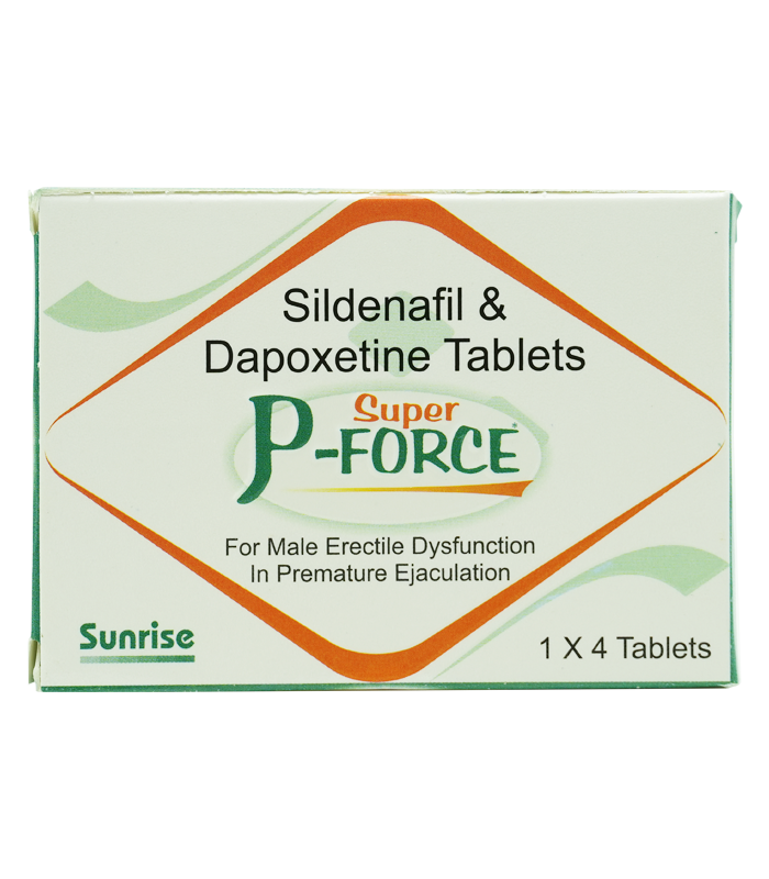 印度 Sunrise Super P-Force 160mg（綠P）｜西地那非＋達泊西汀雙效膜衣錠
