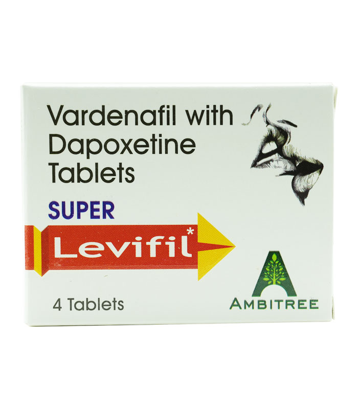 印度雷康 Super Levifil 80mg｜雙核橙盾・伐地那非＋達泊西汀雙效膜衣錠