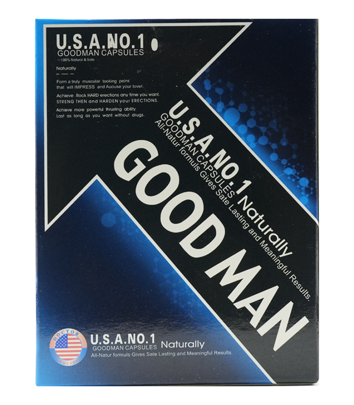 美國邁爾斯 GOODMAN增大丸｜450mg×60顆濃縮膠囊瓶裝版
