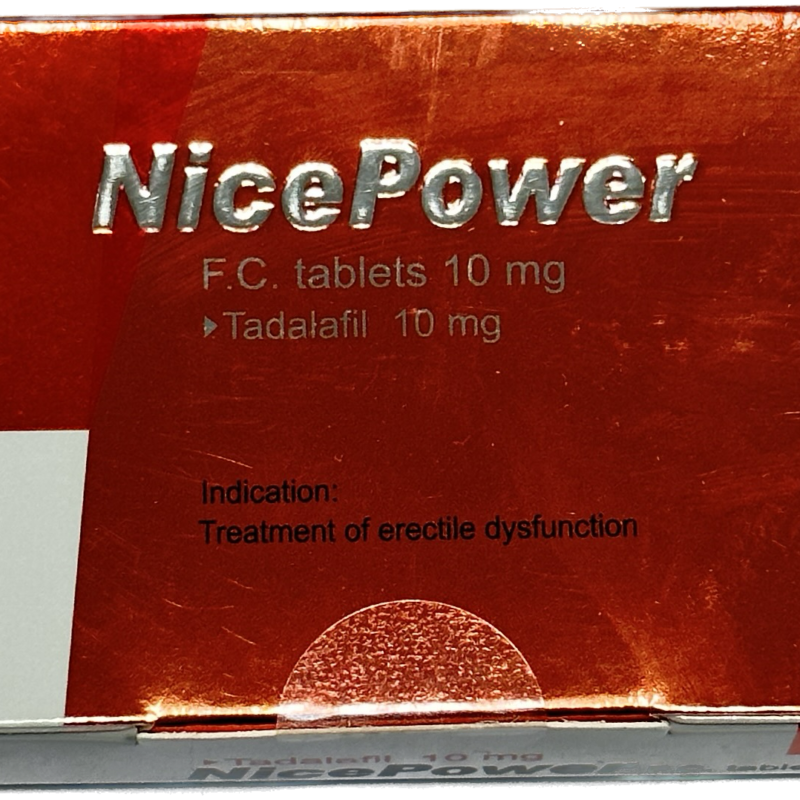 臺灣南光 健力仕 NicePower 10mg｜他達拉非膜衣錠（10錠裝）
