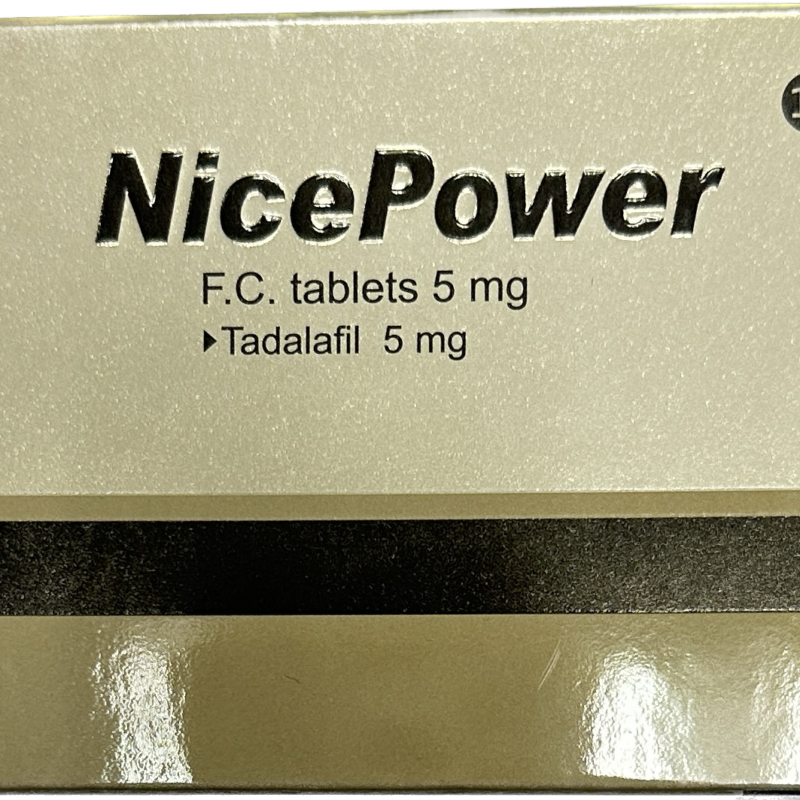 臺灣南光 健力仕 NicePower 5mg｜晨光恆序・他達拉非每日膜衣錠（30錠裝）