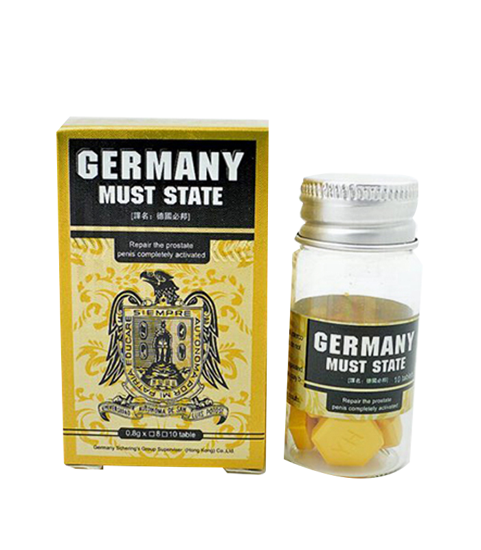 香港元龍 GERMANY MUST STATE 德國必邦｜10顆裝