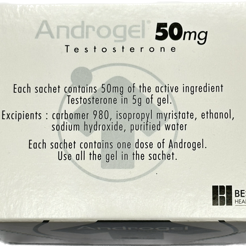 臺灣友華 昂斯妥凝膠 AndroGel 50mg｜晨衡經皮・睪固酮凝膠