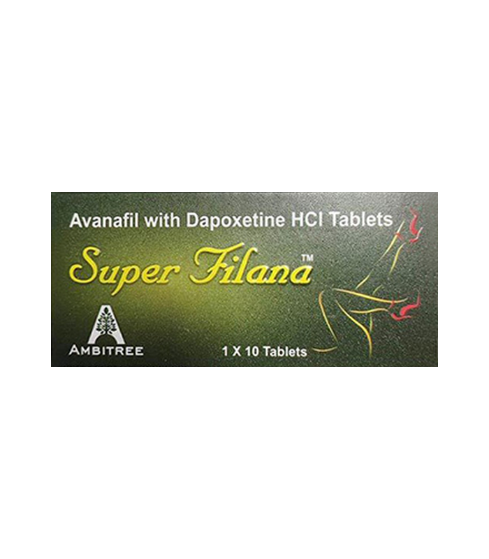 印度AMBITREE Super Filana綠水鬼160mg｜阿伐那非＋達泊西汀雙成分