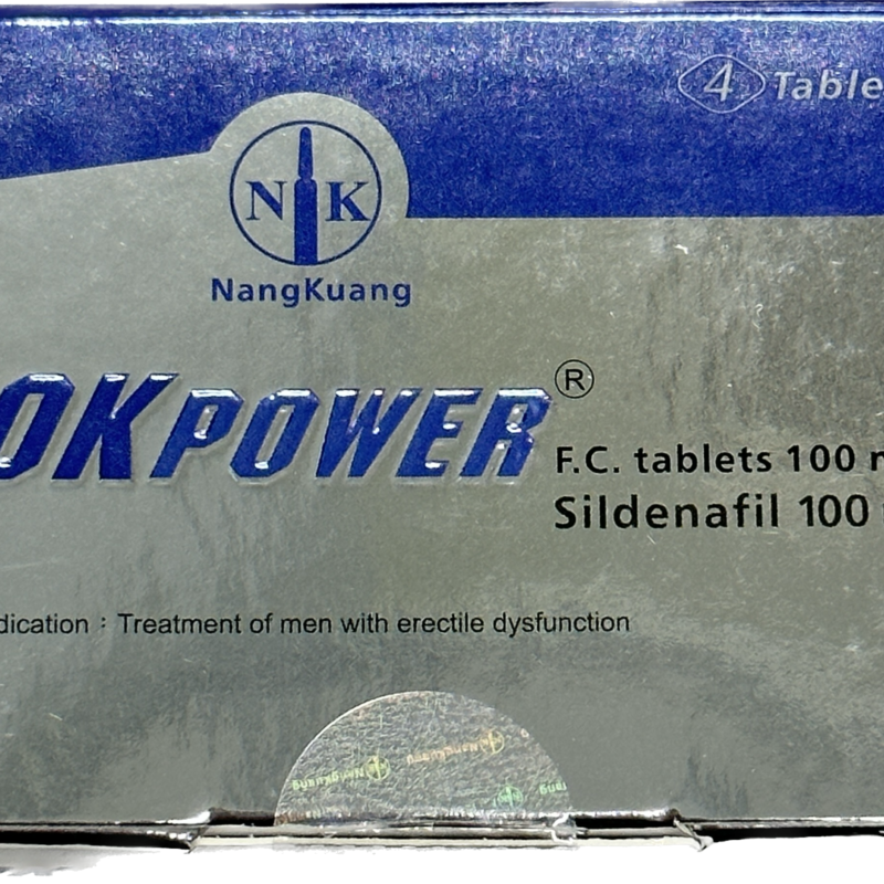 臺灣南光 美好挺 OKPOWER 100mg｜西地那非處方盒裝版